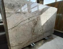Supply polished slabs 0.8 cm in natural marble OTUM GREY C0129. Detail image pictures 
