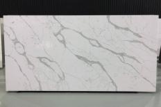 Supply polished slabs 3 cm in artificial aglo quartz PISA V7008. Detail image pictures 