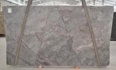 Supply polished slabs 1.2 cm in natural quartzite PLATINUM BQ01821. Detail image pictures 