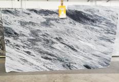 Supply polished slabs 0.8 cm in natural marble PRINCESS GREY A0366. Detail image pictures 
