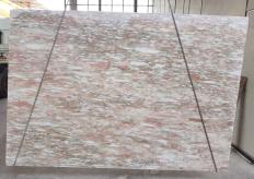 Supply sawn slabs 0.8 cm in natural marble ROSA NORVEGIA 3004. Detail image pictures 
