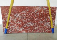 Supply polished slabs 0.8 cm in natural marble ROSSO FRANCIA LIGHT 1633M. Detail image pictures 
