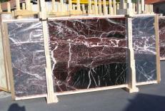 Supply polished slabs 2 cm in natural marble ROSSO LEVANTO E-14915. Detail image pictures 