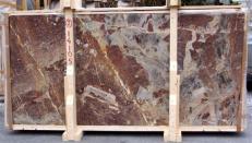 Supply polished slabs 0.8 cm in natural marble SARRANCOLIN E-14105. Detail image pictures 