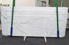 Supply polished slabs 2 cm in natural marble STATUARIETTO 1290. Detail image pictures 