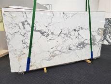 Supply polished slabs 0.8 cm in natural marble STATUARIO EXTRA 1515. Detail image pictures 