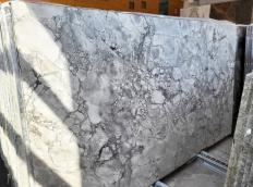 Supply polished slabs 0.8 cm in natural Dolomite SUPER WHITE C0002. Detail image pictures 