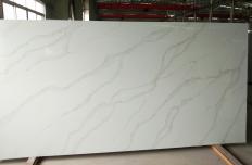 Supply polished slabs 0.8 cm in artificial aglo quartz TIRRENO AB 9331. Detail image pictures 
