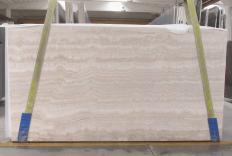 Supply honed slabs 2 cm in natural travertine TRAVERTINO CLASSICO ALABASTRINO 1865M. Detail image pictures 