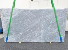 Supply honed slabs 0.8 cm in natural marble TUSCAN BLUE 1650. Detail image pictures 