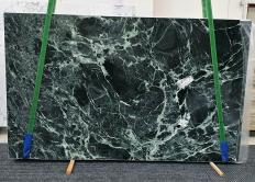 Supply polished slabs 0.8 cm in natural marble VERDE ALPI 1439. Detail image pictures 