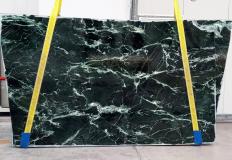 Supply polished slabs 0.8 cm in natural marble VERDE ALPI 1796M. Detail image pictures 