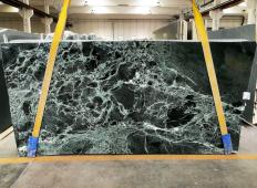 Supply polished slabs 2 cm in natural marble VERDE ALPI 1912M. Detail image pictures 