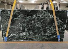 Supply polished slabs 1.2 cm in natural marble VERDE ALPI 1912M. Detail image pictures 