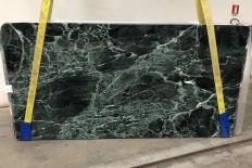 Supply polished slabs 0.8 cm in natural marble VERDE GRESSONEY 1808M. Detail image pictures 