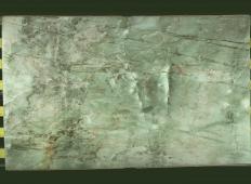 Supply polished slabs 0.8 cm in natural quartzite VERDE JADOR A0114. Detail image pictures 