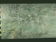 Supply polished slabs 0.8 cm in natural quartzite VERDE JADOR A0114. Detail image pictures 