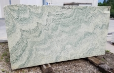 Supply rough blocks 160 cm in natural marble Vert d’Estours N320. Detail image pictures 