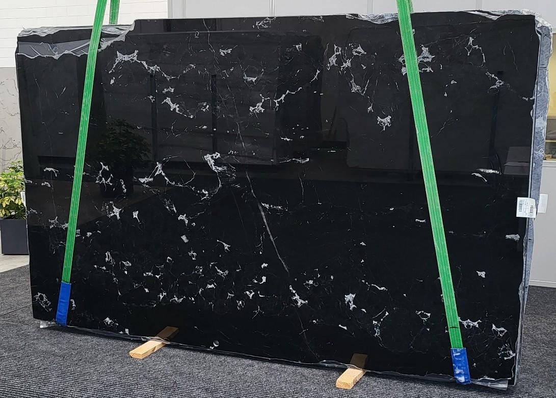 BLACK PRESTIGE Supply Veneto (Italy) polished slabs 1496 , Slab #01 natural marble 