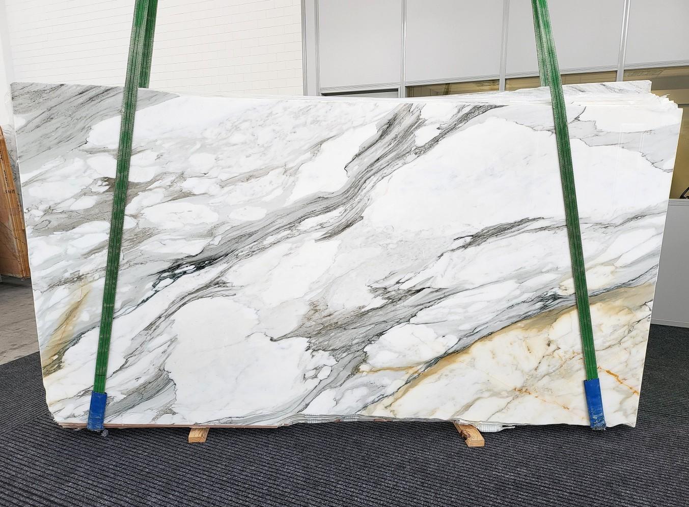 CALACATTA BORGHINI Supply Veneto (Italy) polished slabs 1571 , Slab #02 natural marble 