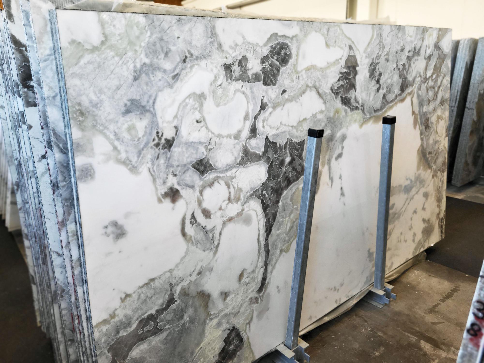 DOVER GREEN Supply Veneto (Italy) polished slabs C0167 , Slab #38 natural marble 