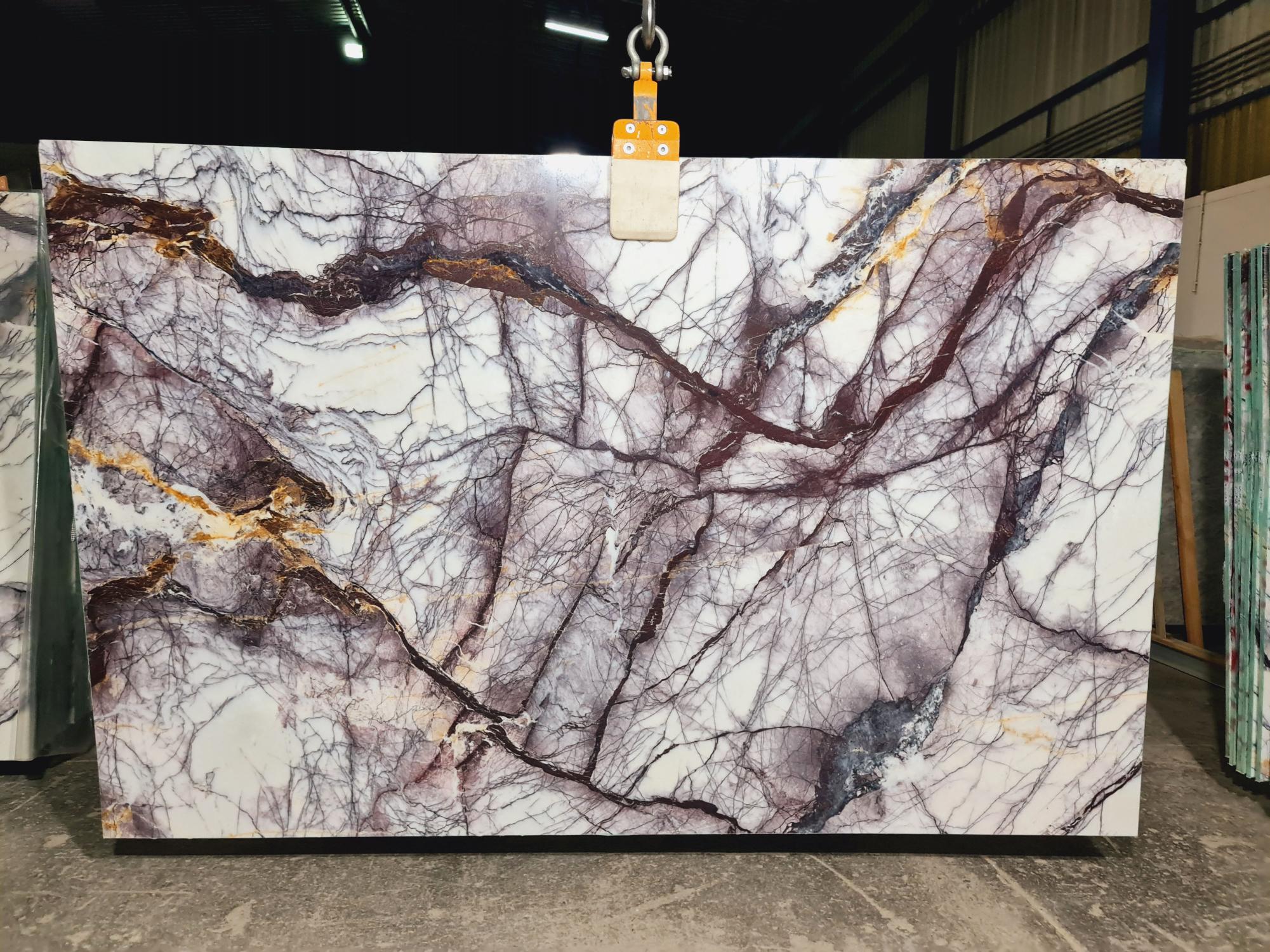 LILAC Supply Veneto (Italy) polished slabs 1677 , Bnd02 natural marble 