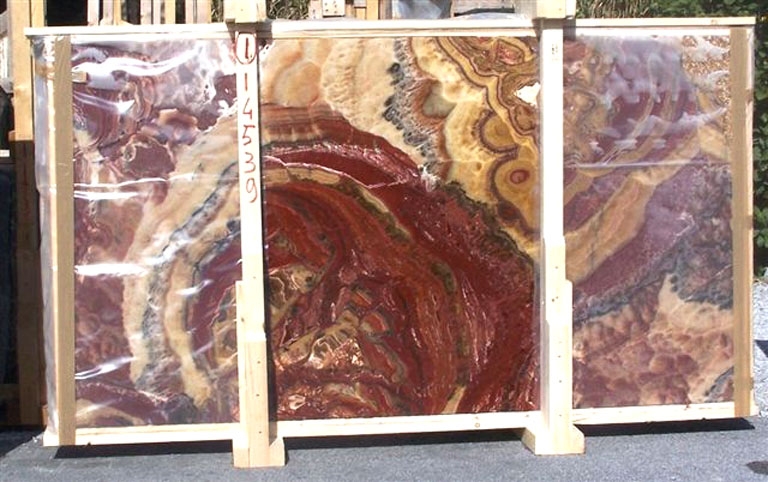 ONYX MULTICOLOR Supply (Italy) polished slabs E-14539 natural onyx 