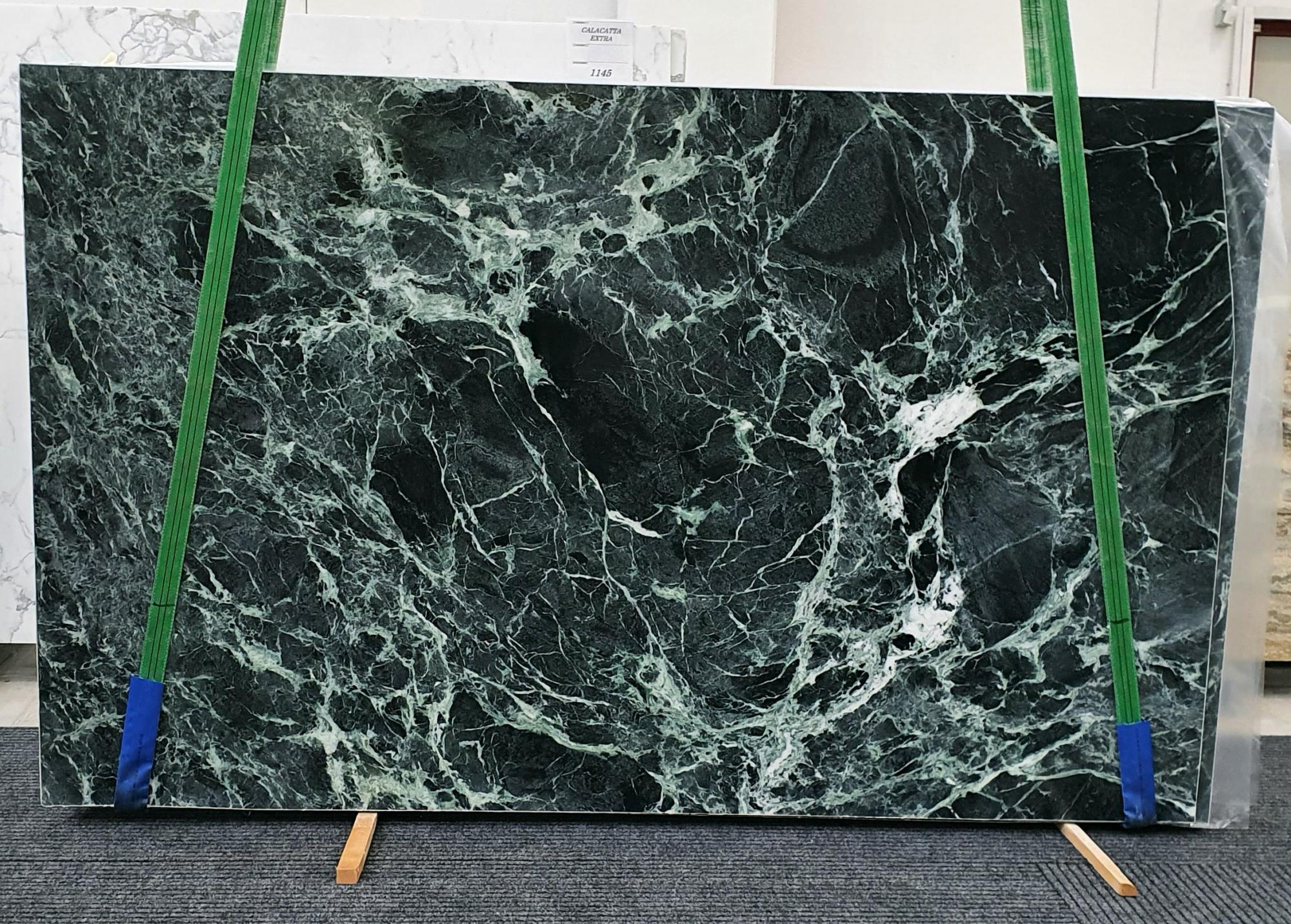 VERDE ALPI Supply Veneto (Italy) polished slabs VERDE ALPI.  1439 , Slab #25 natural marble 