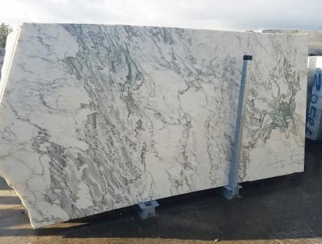 CALACATTA ARNI 71 slabs polished Italian marble Slab #02,  128 x 64.2 x 0.8 ˮ natural stone (available in Veneto, Italy) 