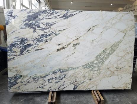 CALACATTA MONET 10 slabs polished Italian marble BND03-SLB31,  124 x 77.6 x 0.8 ˮ natural stone (available in Veneto, Italy) 