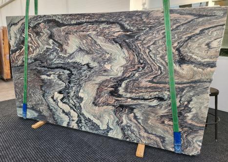 ROSSO LUANAslab polished Italian marble Slab #71-2cm,  117.3 x 68.1 x 0.8 ˮ natural stone (available in Veneto, Italy) 