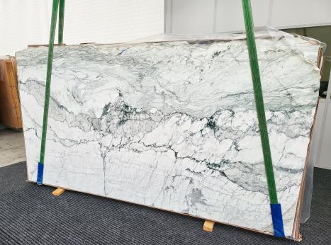 BRECCIA CAPRAIA TORQUOISEslab polished Italian marble Slab #01,  126 x 63 x 0.8 ˮ natural stone (sold in Veneto, Italy) 