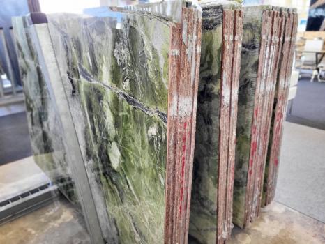 VERDE TIFONEslab polished Iranian marble Slab #01,  78 x 53.9 x 0.8 ˮ natural stone (sold in Veneto, Italy) 
