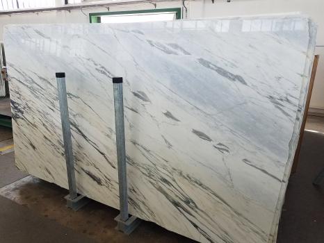 CALACATTA MONET 9 slabs polished Italian marble SL2CM,  124 x 69.7 x 0.8 ˮ natural stone (available in Veneto, Italy) 