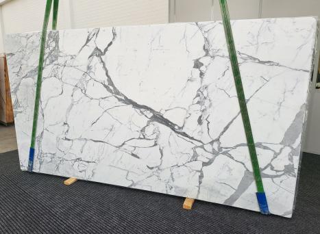 STATUARIO EXTRA 5 slabs polished Italian marble Slab#08-Bnd02,  137.8 x 74.8 x 0.8 ˮ natural stone (sold in Veneto, Italy) 