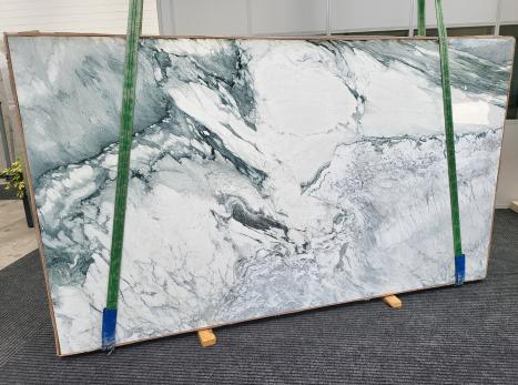 BRECCIA CAPRAIA TORQUOISEslab polished Italian marble Slab #19,  122.8 x 70.9 x 0.8 ˮ natural stone (available in Veneto, Italy) 