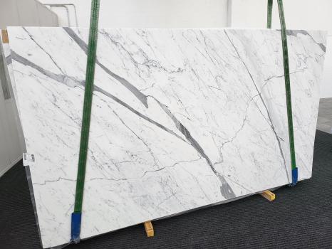 STATUARIO VENATOslab honed Italian marble Slab #11,  122 x 68.9 x 0.8 ˮ natural stone (available in Veneto, Italy) 