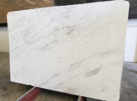 MYSTERY WHITEslab polished Namibian marble Slab #46,  108.3 x 74 x 0.8 ˮ natural stone (available in Veneto, Italy) 
