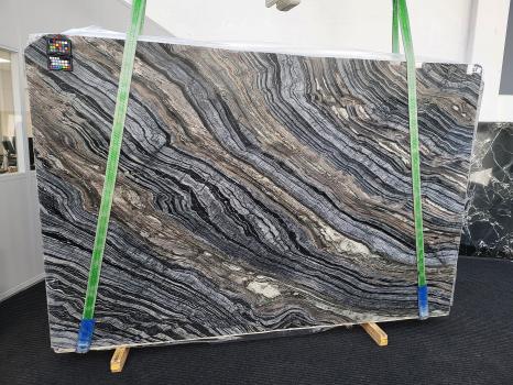 ZEBRA BROWNslab polished Chinese marble Slab #18,  116.5 x 76.8 x 0.8 ˮ natural stone (available in Veneto, Italy) 