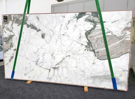 CALACATTA VAGLIslab honed Italian marble Slab #01,  137.8 x 77.6 x 0.8 ˮ natural stone (available in Veneto, Italy) 